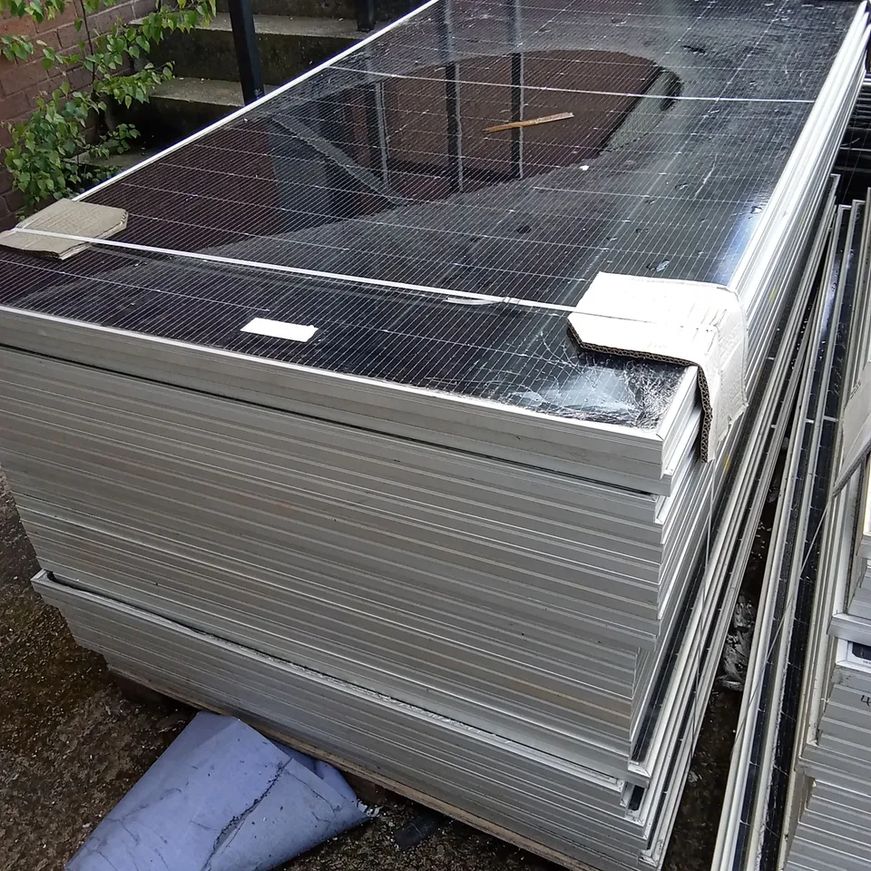 PALLET OF SOLAR PANELS
