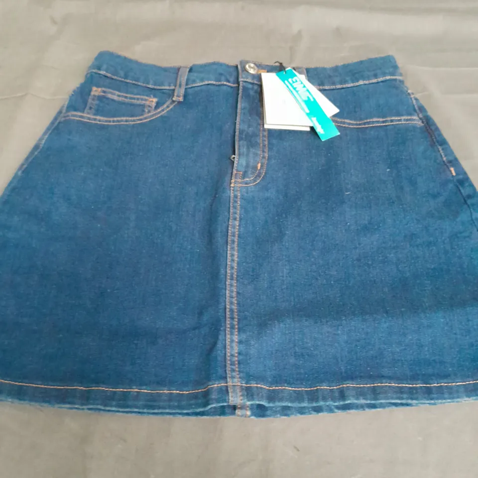NOBODYS CHILD DENIM 5 POCKET MINI SKIRT - UK 10