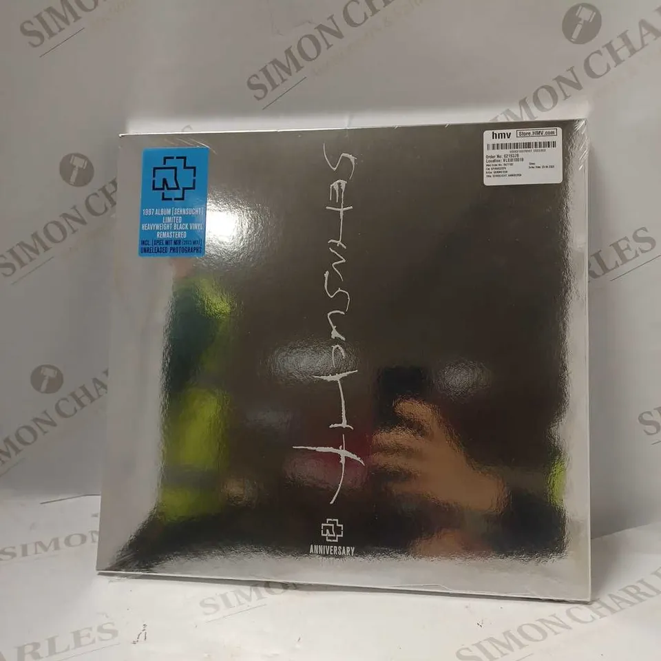 RAMMSTEIN SEHNSUCHT: ANNIVERSARY EDITION VINYL