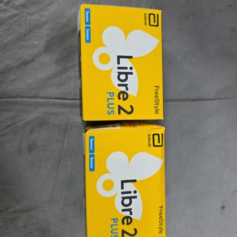 ABBOTT FREESTYLE LIBRE 2 PLUS SENSOR BOXES (2X)