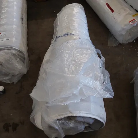 QUALITY ROLLED 4'6" DOUBLE ADAMINE SERENITY COIL SPRUNG MATTRESS 