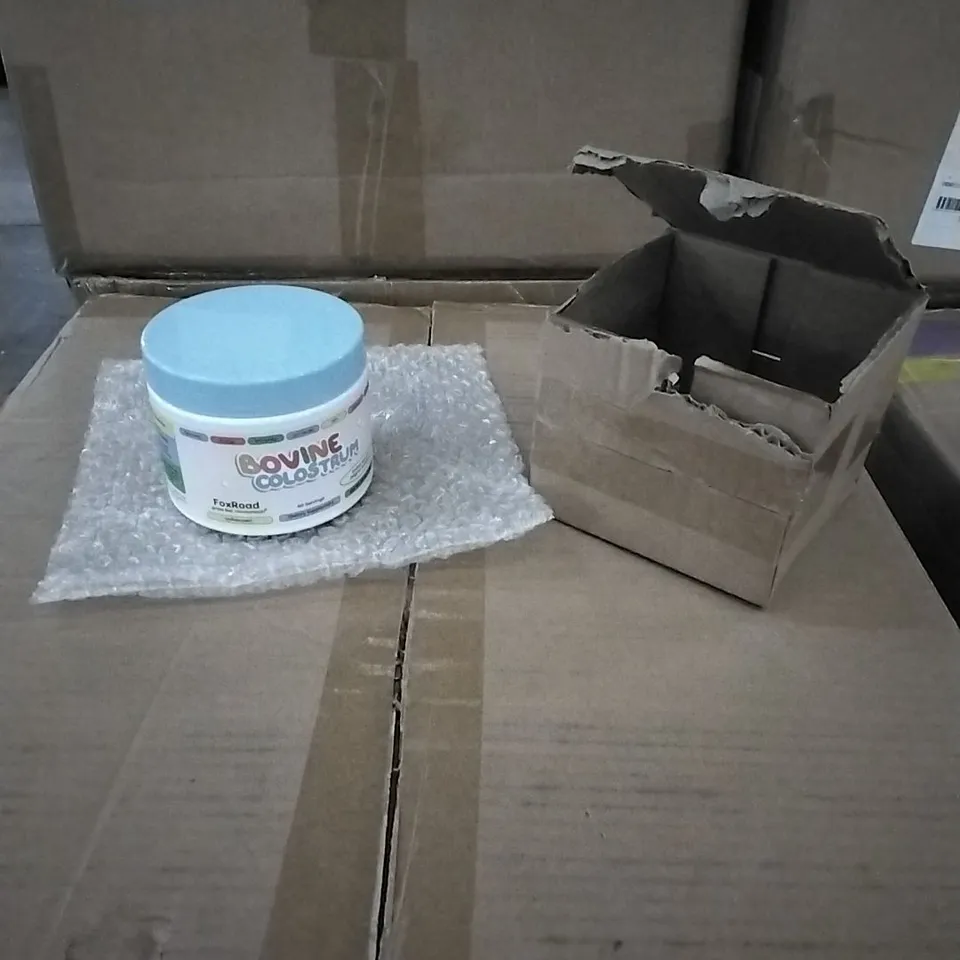 BOXED AND BAGGED FOXROAD BOVINE COLOSTRUM APPROX 50 PER BOX - EXPIRY 09/02/2026