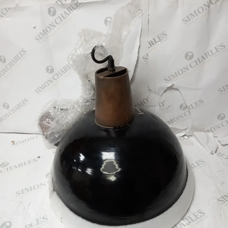 CG SPARKS BRISTOL WHEELER PENDANT LIGHT IN BLACK