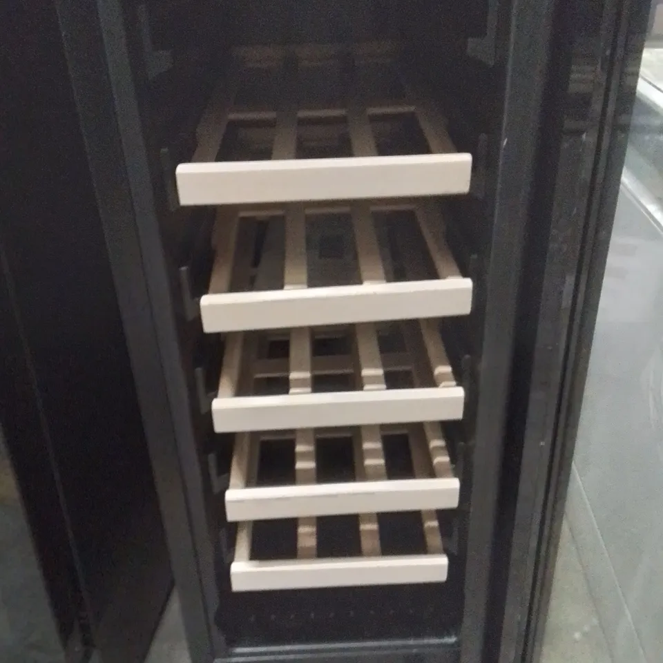 ELECTRIQ 18 BOTTLE CAPACITY 30CM FREESTANDING UNDER COUNTER WINE COOLER - STAINLESS STEEL
