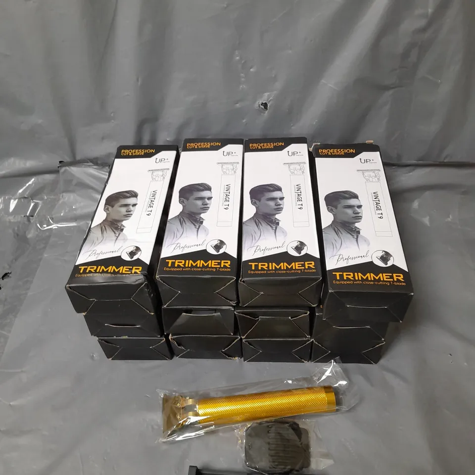 LOT OF 12 VINTAGE T9 PROFESSIONAL TRIMMER