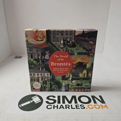 BOXED THE WORLD OF THE BRONTES 1000 PIECE JIGSAW PUZZLE