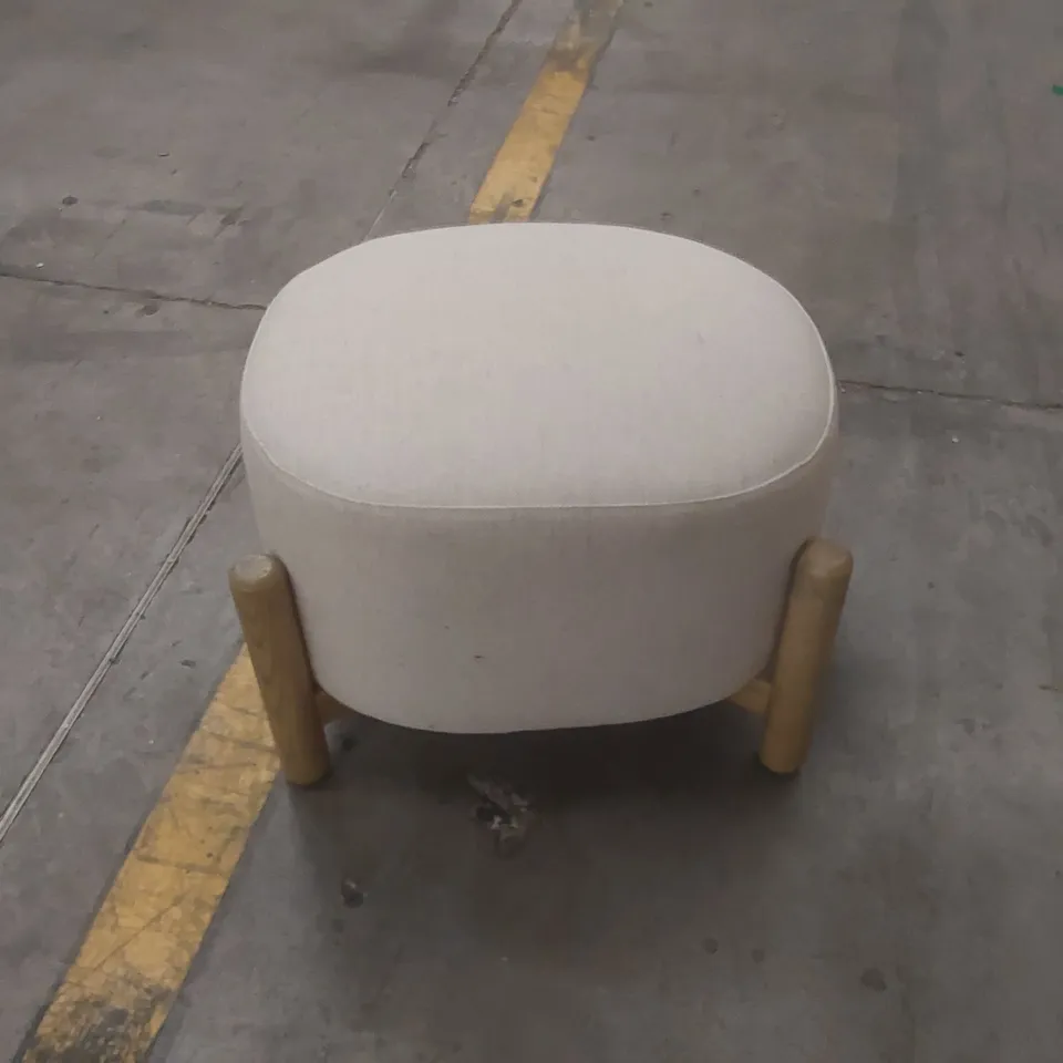 BATRICE SOLID WOOD ACCENT STOOL