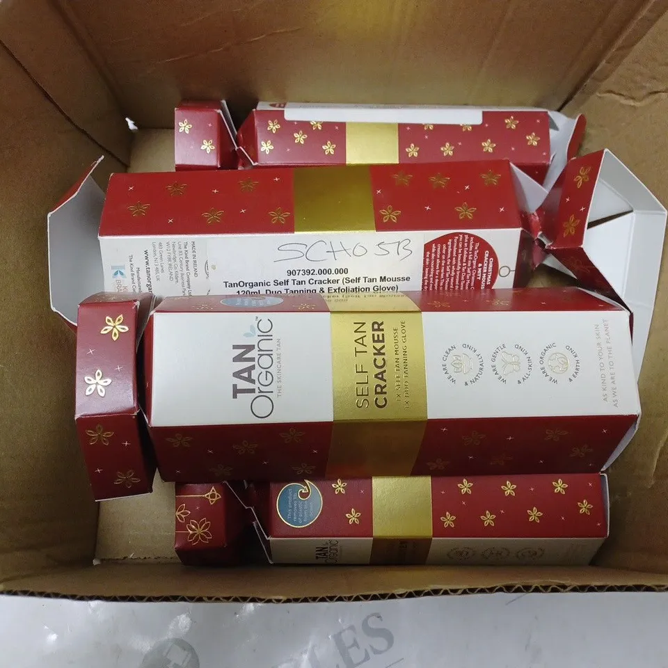 BOX OF 4 TANORGANIC SELF-TAN CRACKERS