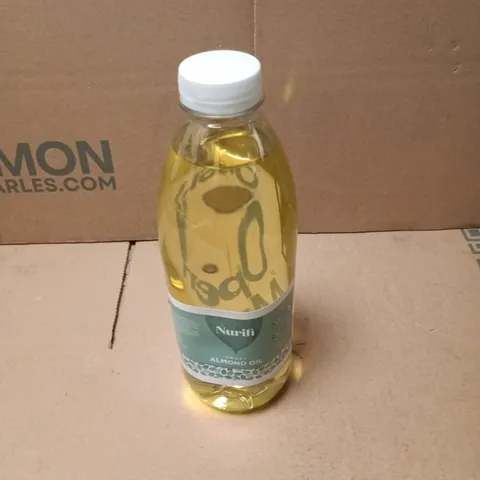 APPROXIMATELY 10 ASSORTED FOOD & DRINK ITEMS INCLUDING ALMOND OIL AND POP CORN 