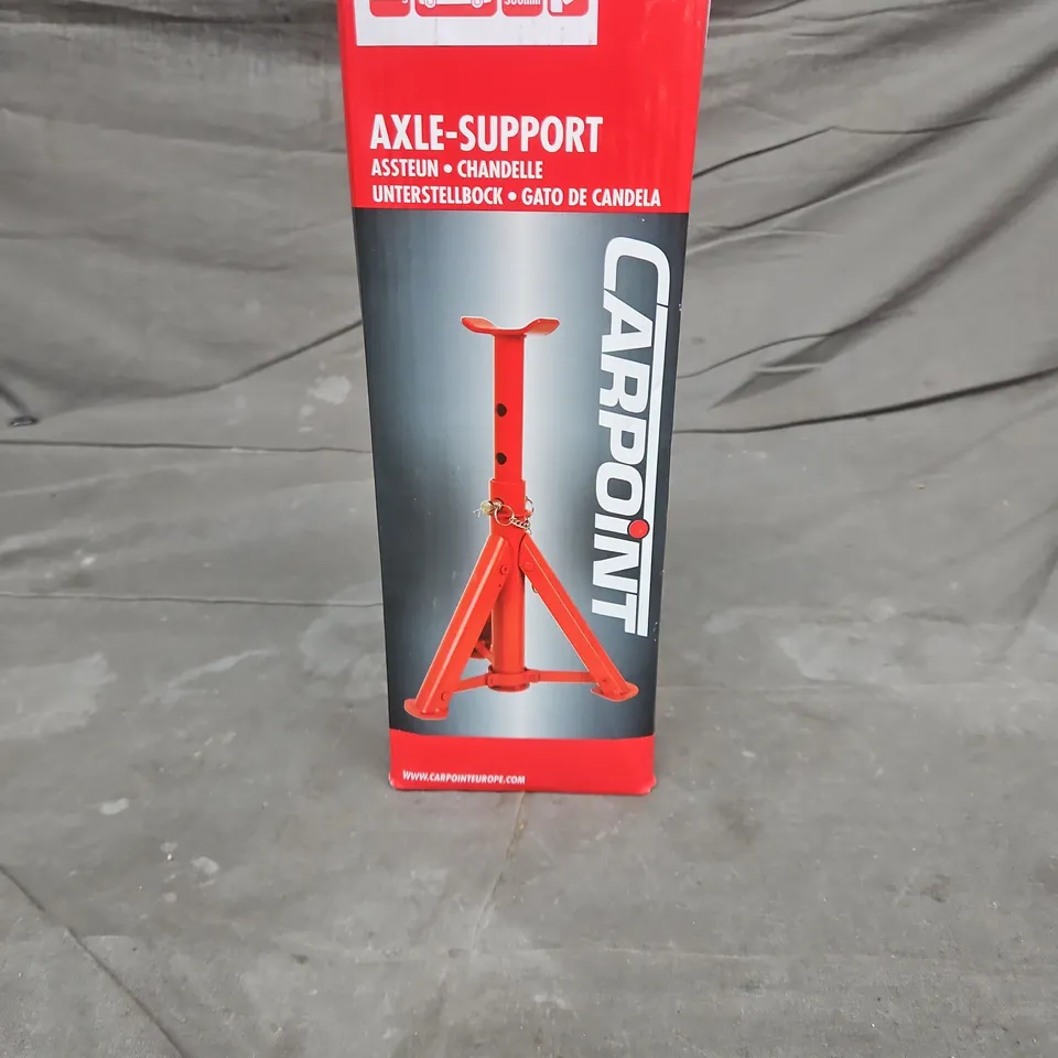 CARPOINT AXLE-SUPPORT VEHICLE STAND – 2000KG CAPACITY, BOXED
