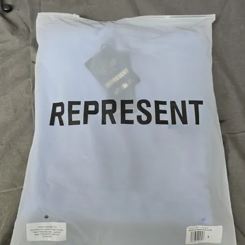BAGGED REPRESENT OWNERS CLUB HOODIE IN VISTA BLUE - SMALL