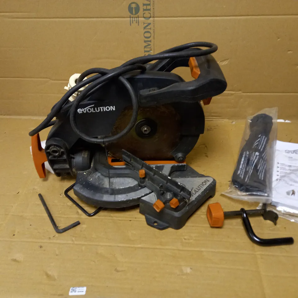 EVOLUTION R210-CMS MULTI-PURPOSE COMPOUND MITRE SAW