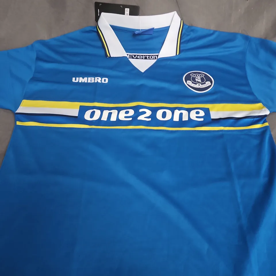 RETRO EVERTON FC HOME JERSEY -  FERGUSON 9 – XL