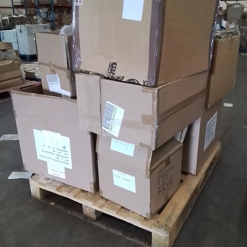 PALLET OF DIFFUSERS PACKAGING BOXES