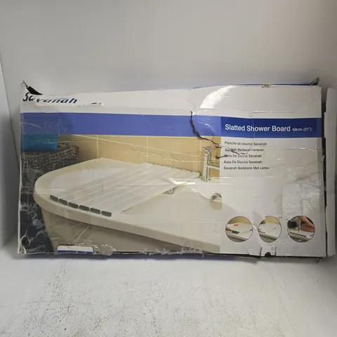 BOXED SAVANNAH SLATTED SHOWER BOARD 68CM (27")