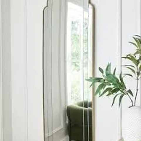BOXED FLUTED EDGE HANGING MIRROR 50x150cm (1 BOX)