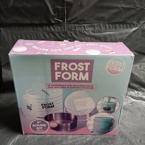 FROST FORM 8-INCH ROUND CAKE DECORATING KIT