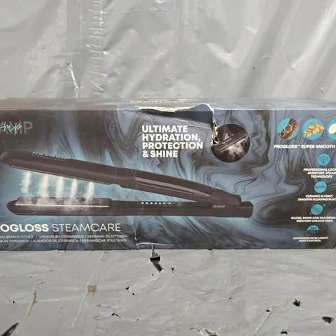 BOXED REVAMP PROGLOSS STEAMCARE CERAMIC STRAIGHTENER ST-1600-GB