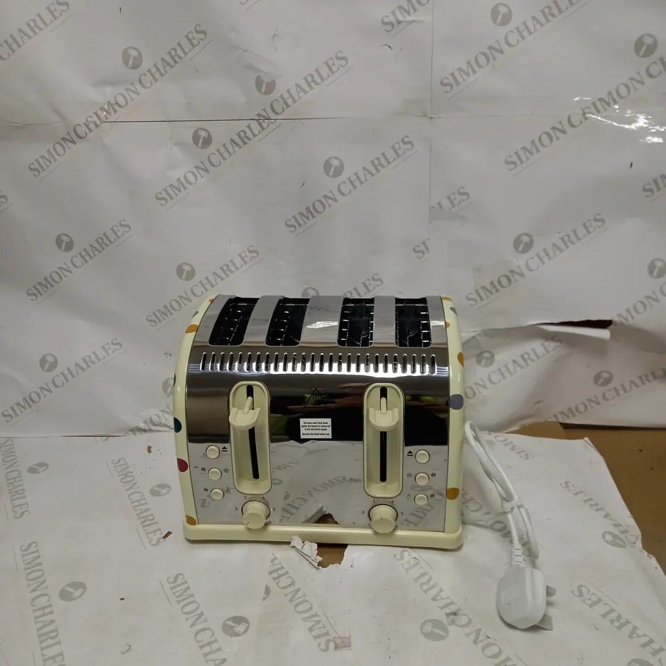 RUSSELL HOBBS EMMA BRIDGEWATER 4 SLICE TOASTER