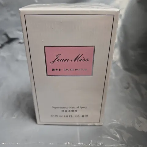 BOXED AND SEALED JEAN MISS EAU DE PARFUM 30ML