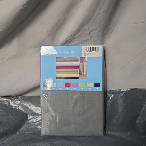 SONIA LINENS HOME BASIC MICROFIBRE FLAT SHEET – DOUBLE, GREY