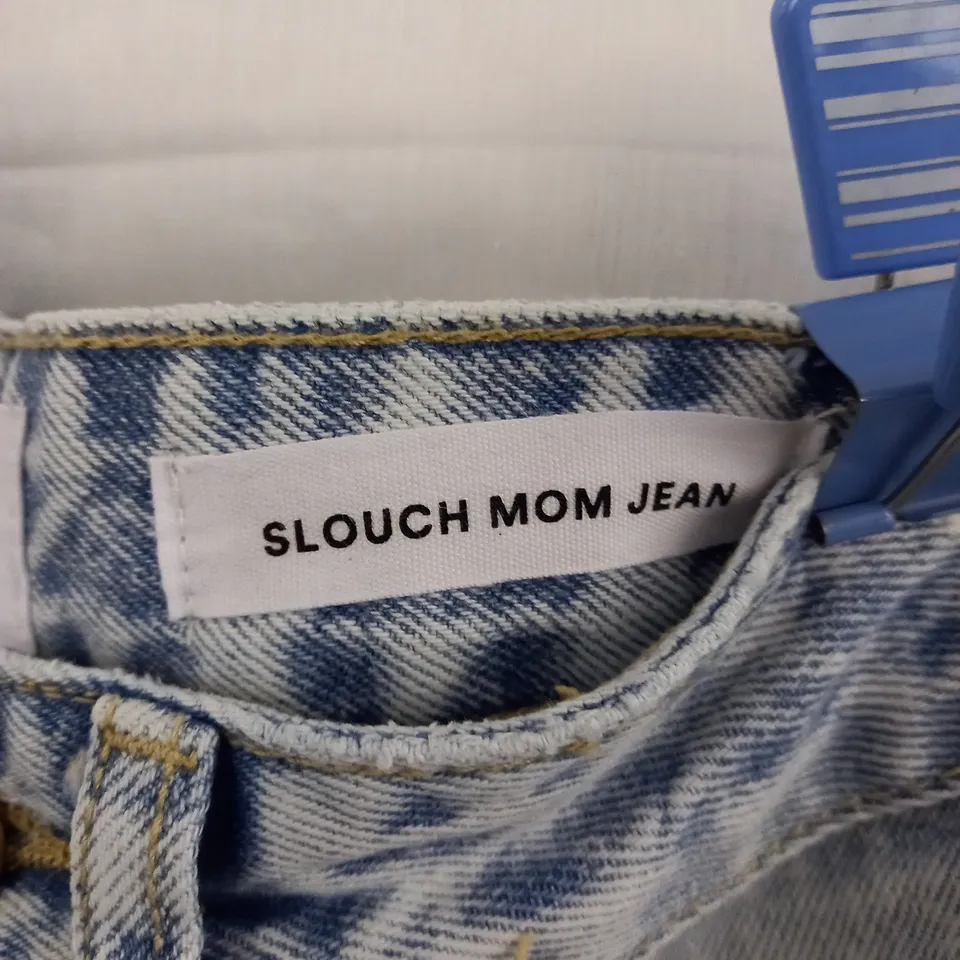 BOX OF APPROX 16 COTTON ON SLOUCH MOM JEANS IN AVALON BLUE - EU 34