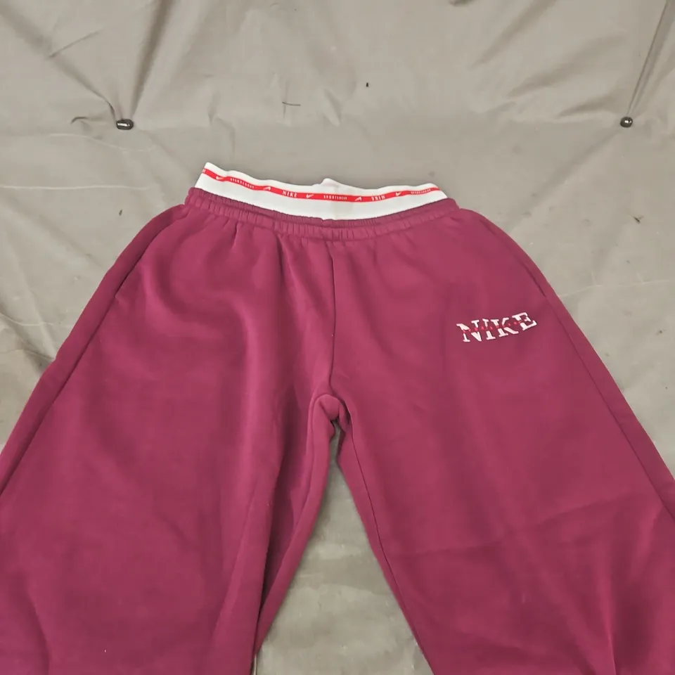 NIKE WOMEN’S JOGGERS – PINK/MAGENTA – SIZE S