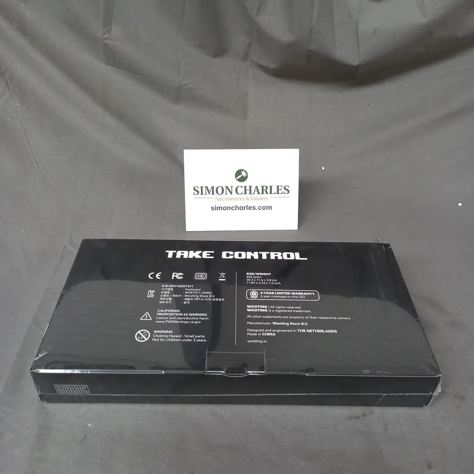 SEALED BOXED WOOTING 60 HE+ KEYBOARD