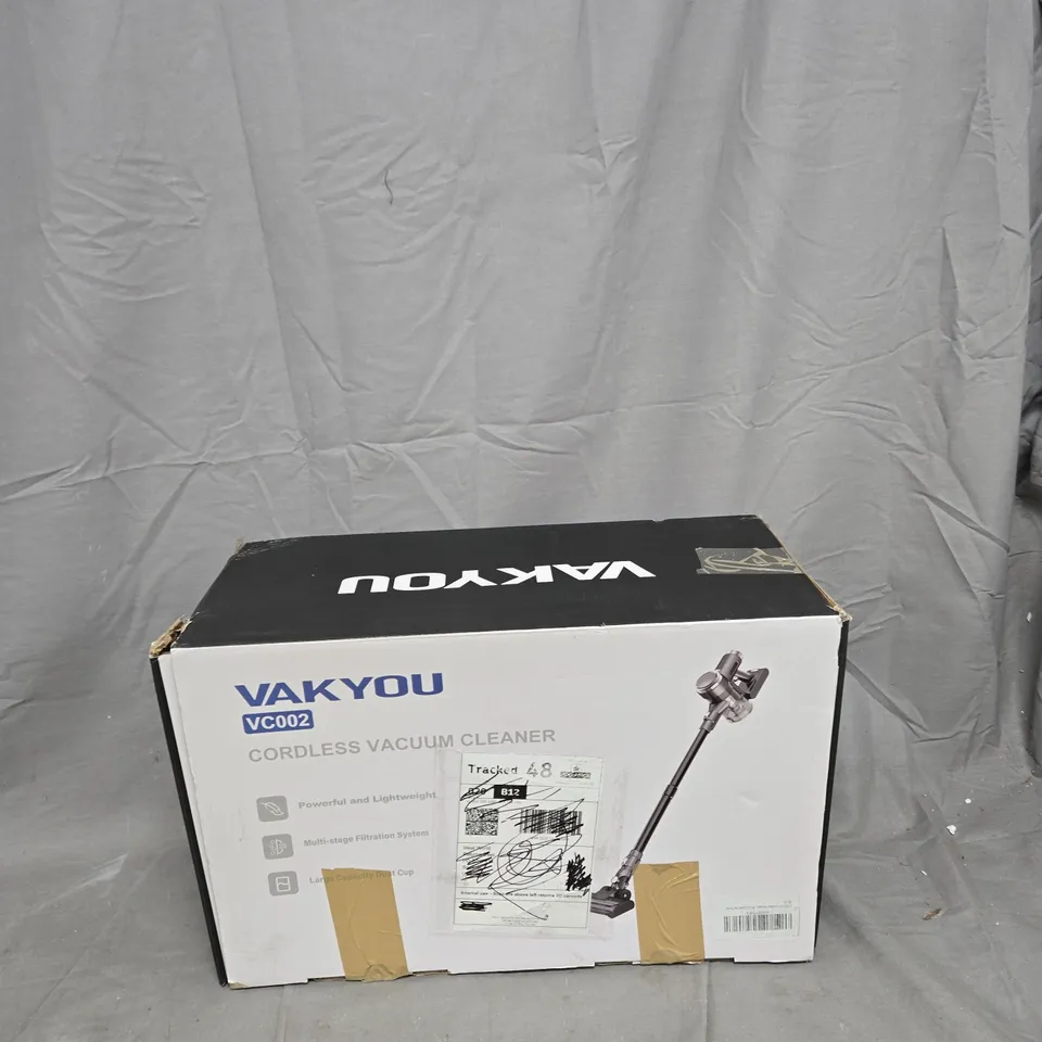 VAKYOU VC002 CORDLESS VACUUM CLEANER – BOXED