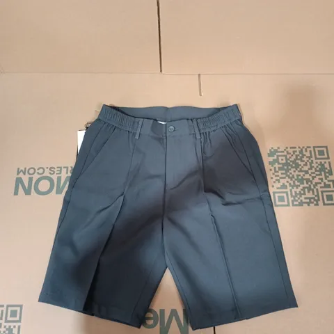 DARK GREY MEN'S SHORTS, UK L (L)