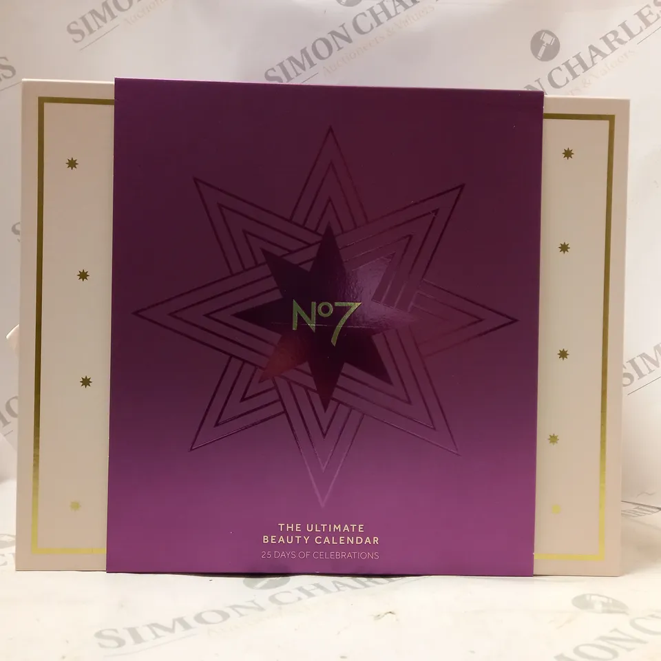 BOXED NO7 THE ULTIMATE BEAUTY CALENDAR 