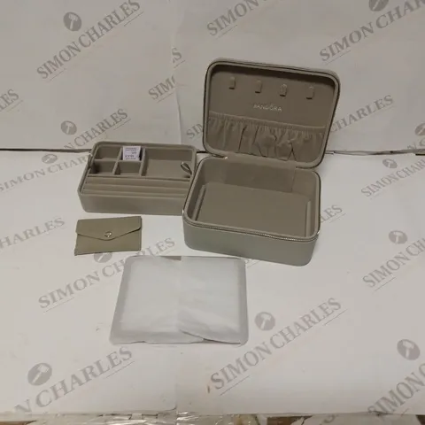 PANDORA GREY PORTABLE JEWELLERY CONTAINER