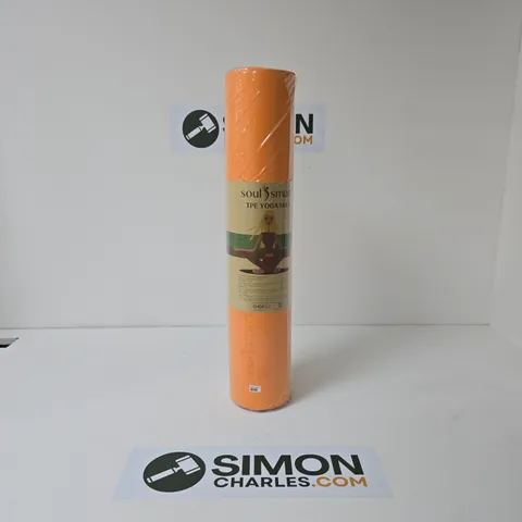 SOULSMART TPE YOGA MAT – ORANGE