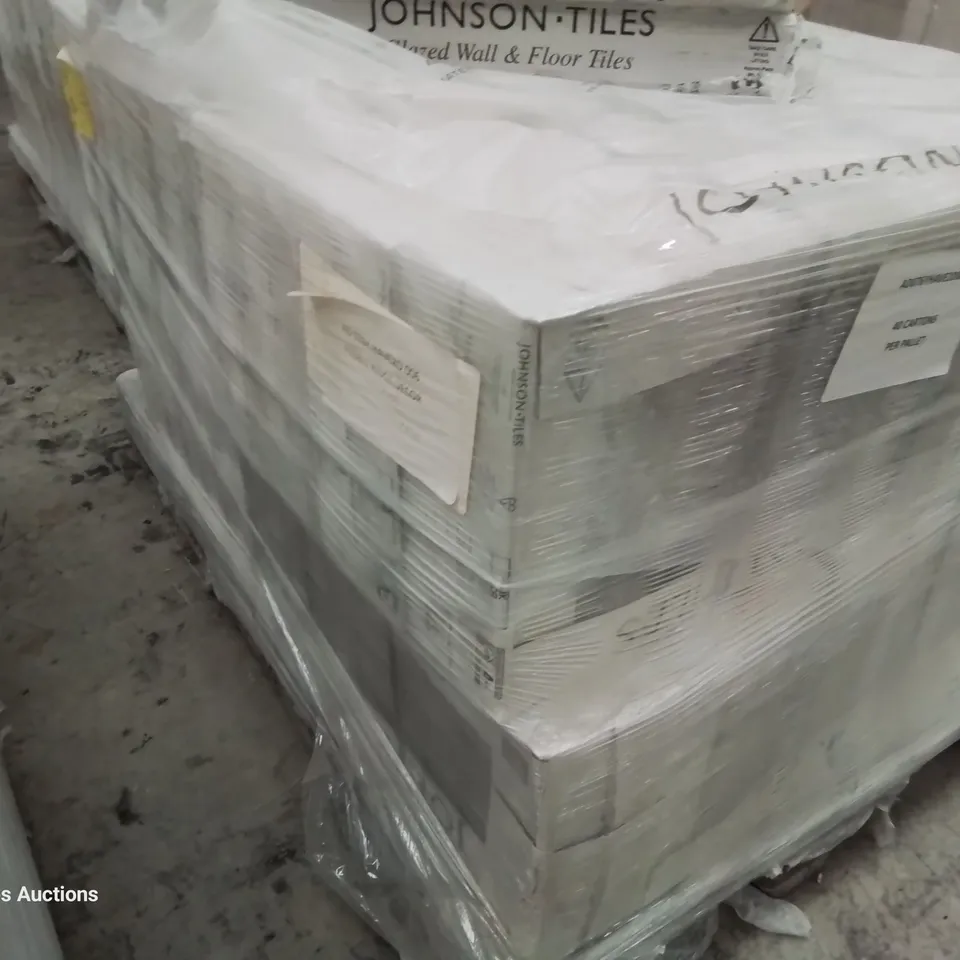 PALLET OF 40 × 5 BRAND NEW JOHNSONS HAVEN PEBBLE DECOR FLOOR TILES EACH 597 × 297 × 10mm