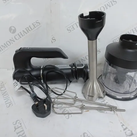 NINJA FOODI 3-IN-1 HAND BLENDER, MIXER & CHOPPER CI100UK