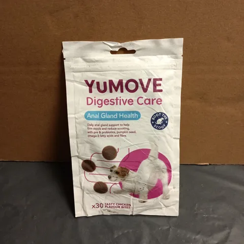 YUMOVE DIGESTIVE CARE ANAL GLAND HEALTH 30 CHICKEN BITES FOR DOGS