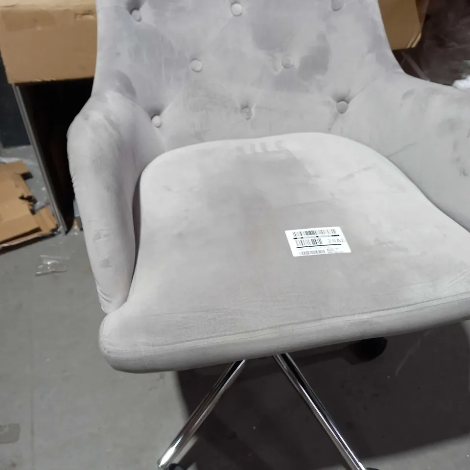 WARWICK GREY OFFICE CHAIR 