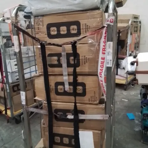 CAGE OF ASSORTED HOUSEHOLD GOODS AND PRODUCTS TO INCLUDE;SUITCASES,VACUUM CLEANERS,COLD PRESS JUICER