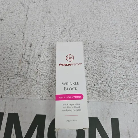 FREEZE FRAME WRINKLE BLOCK – FACE SOLUTIONS, 30G (1FL OZ)