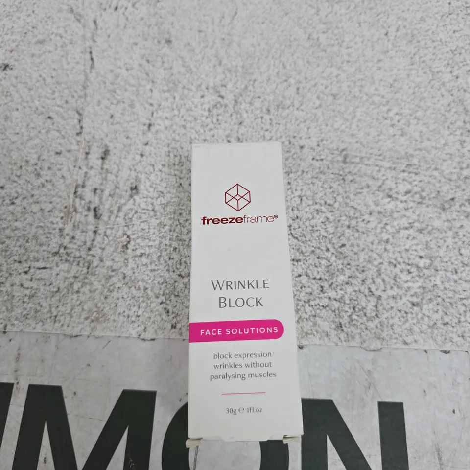 FREEZE FRAME WRINKLE BLOCK – FACE SOLUTIONS, 30G (1FL OZ)