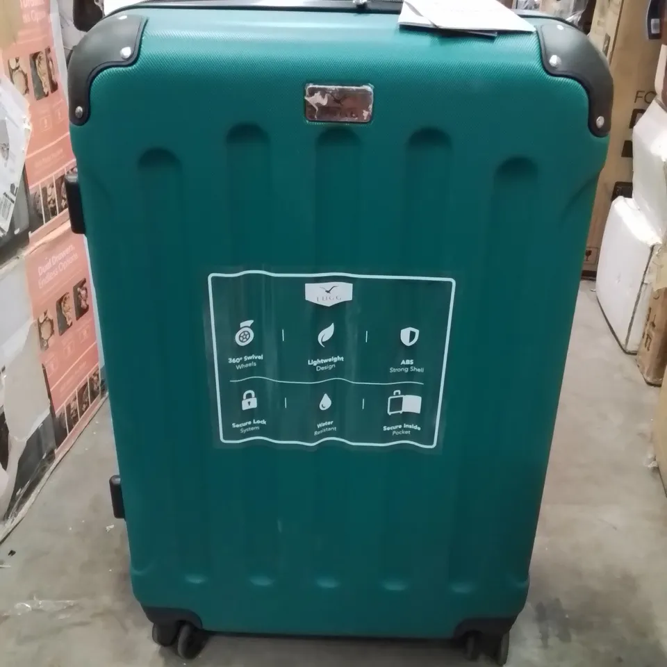 LUGG SKYWANDER 24" TRAVEL SUITCASE GREEN