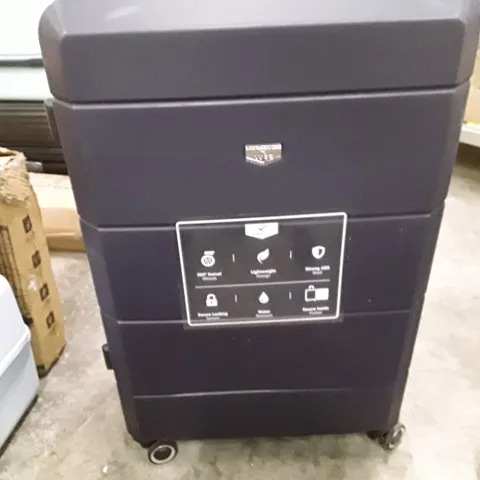 UNBOXED KEPLIN LUGG BIG SIZE TRAVEL LUGGAGE WITH WHEELS SECURE LOCK SYSTEM BLUE COLOUR 