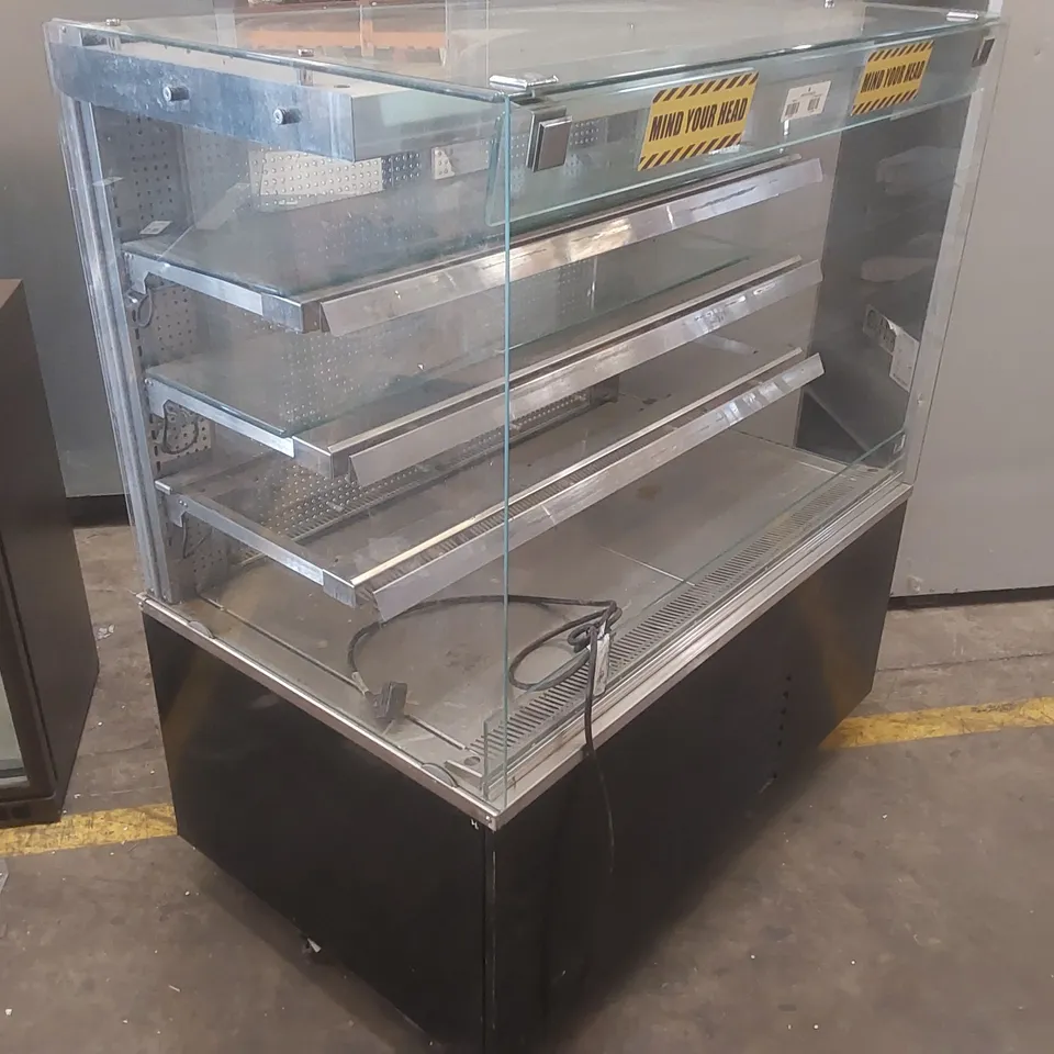 COMMERCIAL TEMPERATURE CONTROLLED FOOD DISPLAY CABINET