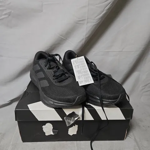 ADIDAS MEN'S BLACK TRAINERS – UK SIZE 5.5 