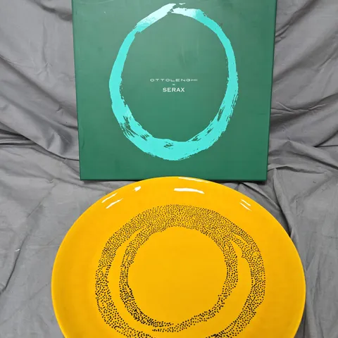 OTTOLENGHI FOR SERAX SUNNY YELLOW SERVING PLATE 