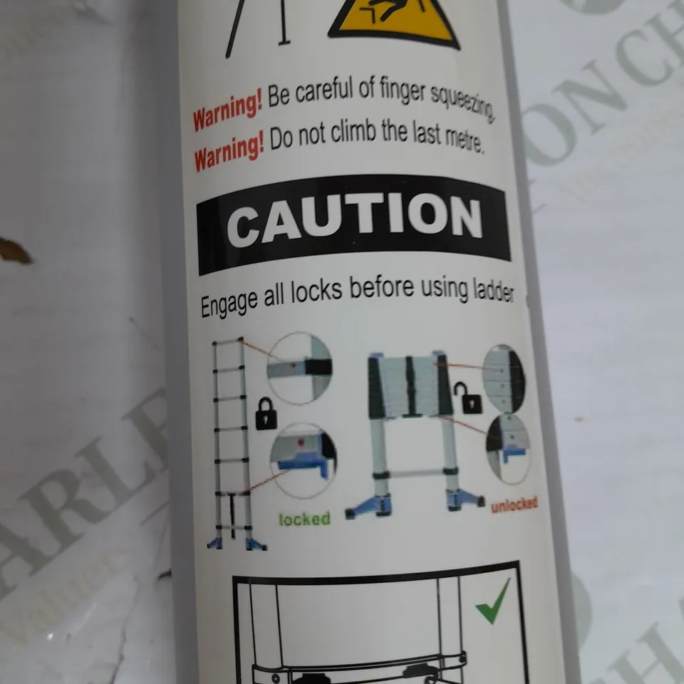 BUILDCRAFT 3.2M TELESCOPIC LADDER