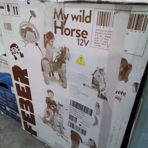 BOXED FEBER MY WILD HORSE RIDE ON - COLLECTION ONLY