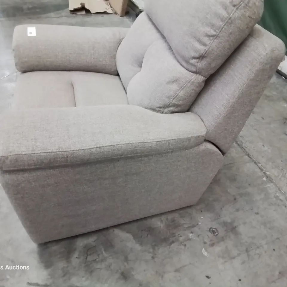 QUALITY BRITISH DESIGNER & MANUFACTURED G PLAN BURFORD EASY CHAIR NIMBUS EARTH FABRIC 