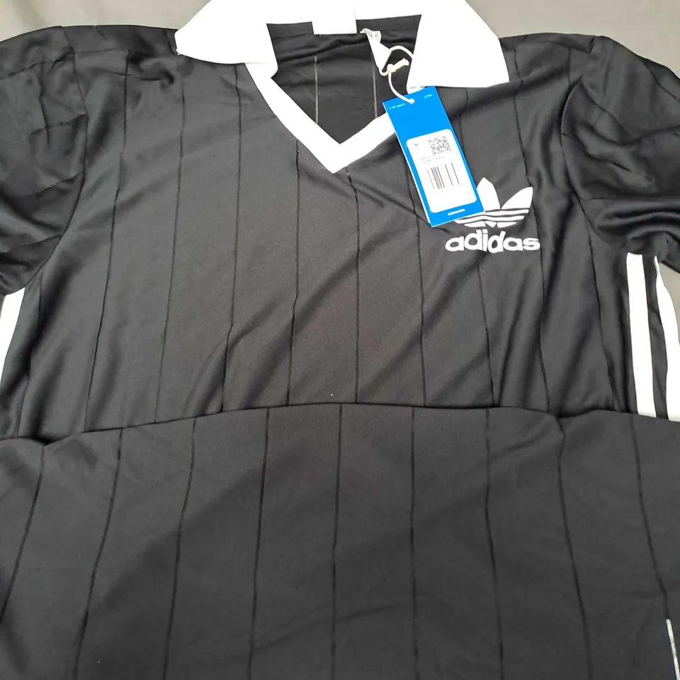 ADIDAS PIN STRIP DRESS IN BLACK SIZE M