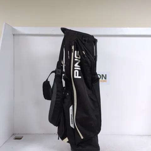 PING GOLF STAND BAG – BLACK